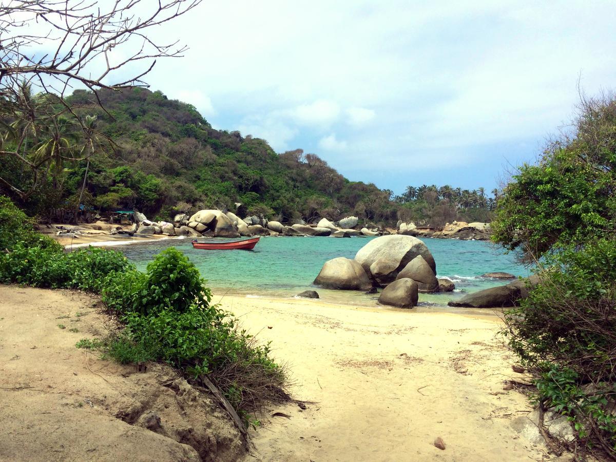 Tayrona Tented Lodge Guachaca Ngoại thất bức ảnh